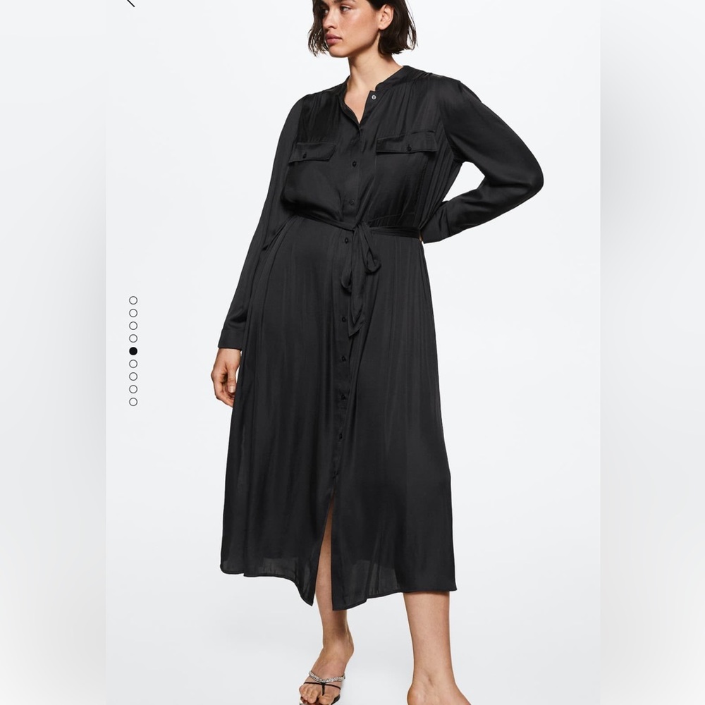 Mango Shirt Dress